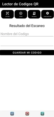 Lector de Codigos QR android App screenshot 2